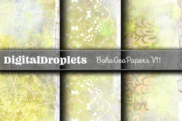 Boho Geo Papers FREEBIE: A Unique Addition to Your Creative Toolkit