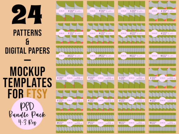 Digital Papers Pattern Mockup Templates: A Practical Tool for Presenting Creative Work