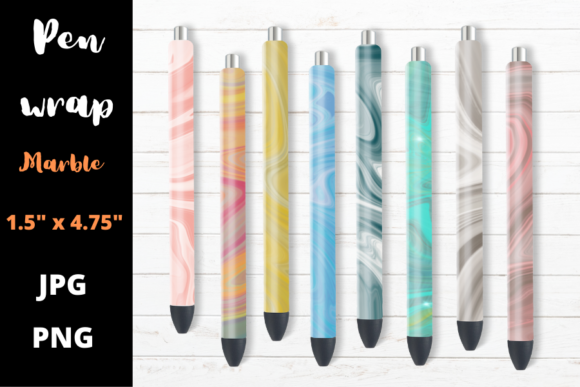 Marble Pen Wraps: A Stylish and Functional Choice for Customizing Your Pens