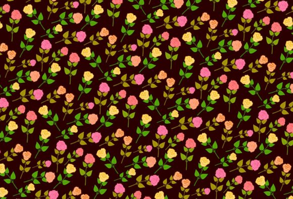 Seamless Floral Digital Paper for Creative Workflows